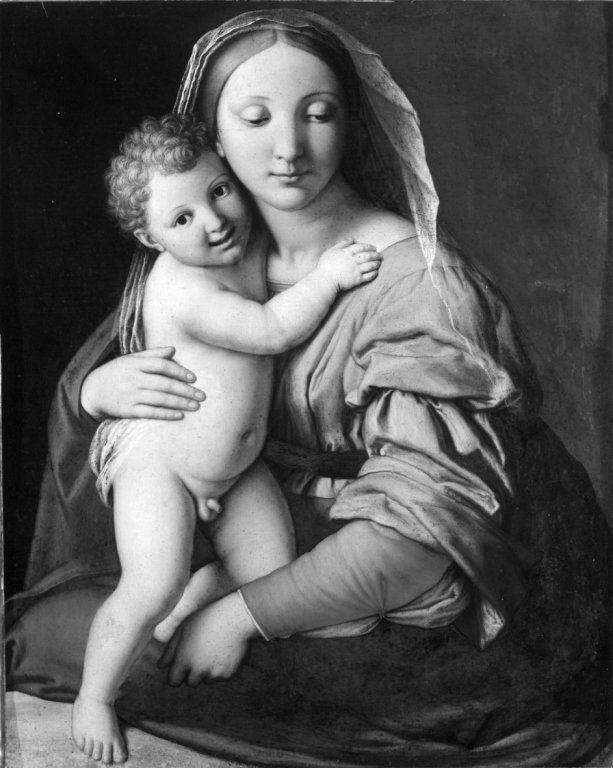 Madonna con Bambino (dipinto) by Salvi Giovan Battista detto Sassoferrato (met&a